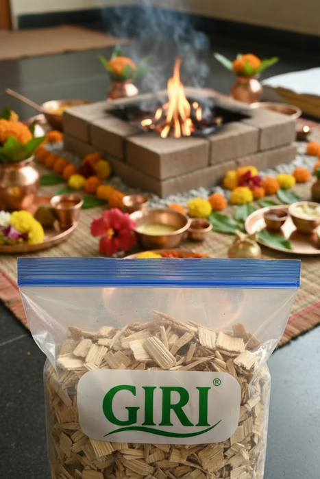 Cut Wood Chips for Homam