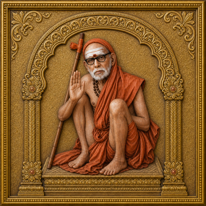 Mahaperiyava Photo Frame | Mahaperiyava  Photo Frame for Pooja Room