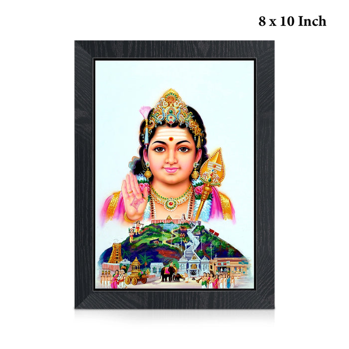 Palani Murugar Photo Frame | Lord Dhandayuthapani Swamy Picture Frame for Pooja Room