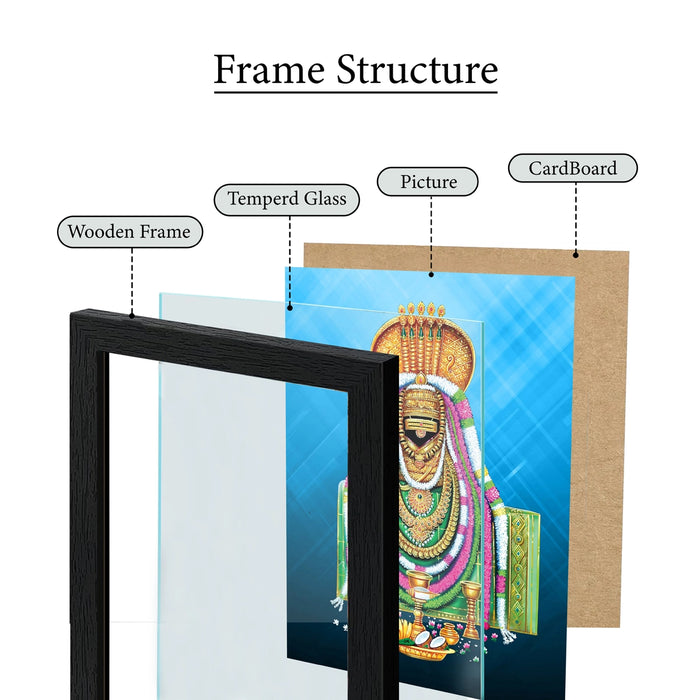 Annamalaiyar Photo Frame | Lord Arunachaleswarar Divine Picture Frame for Home