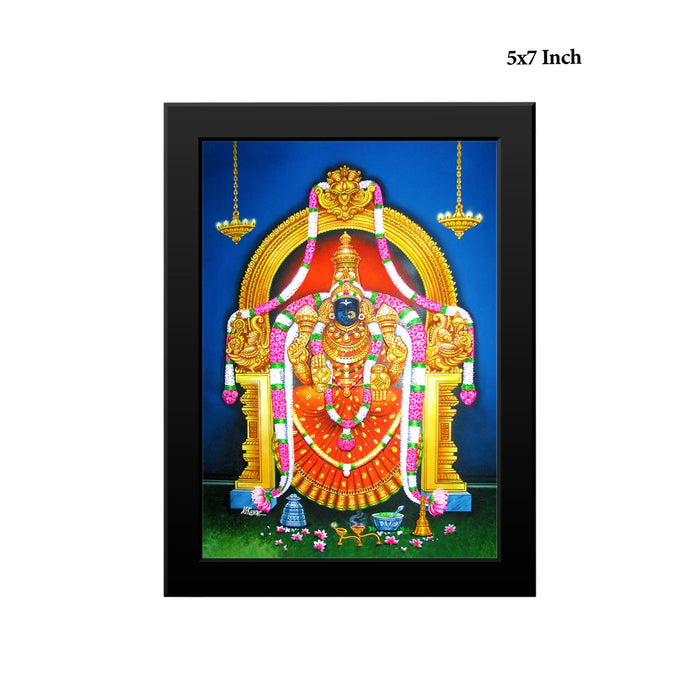 Goddess Padmavathi Thayar Photo Frame | Tiruchanur Lakshmi Devi Wall Frame for Pooja Room & Home