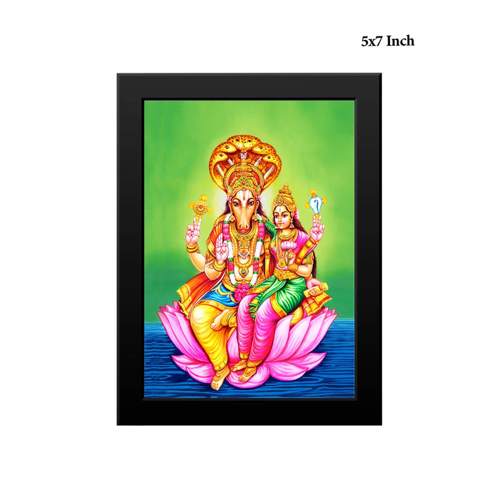 Sri Hayagreevar Photo Frame | Lord Hayagriva Picture Frame for Home & Pooja Room