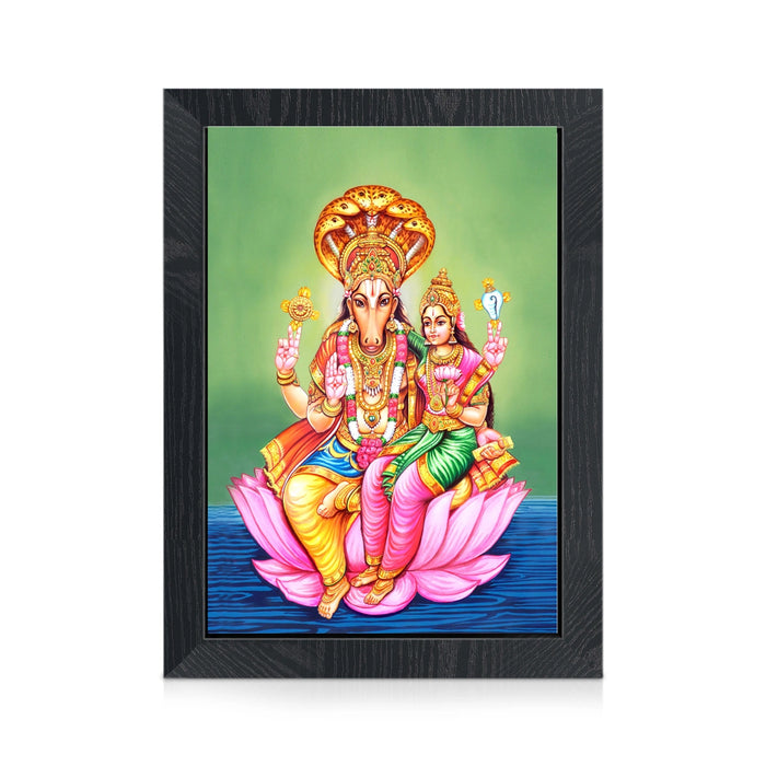 Sri Hayagreevar Photo Frame | Lord Hayagriva Picture Frame for Home & Pooja Room