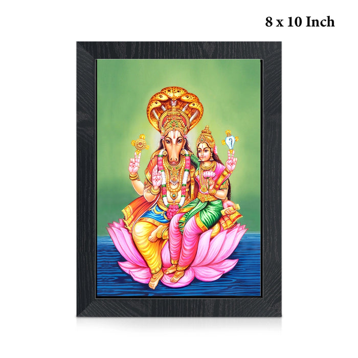 Sri Hayagreevar Photo Frame | Lord Hayagriva Picture Frame for Home & Pooja Room
