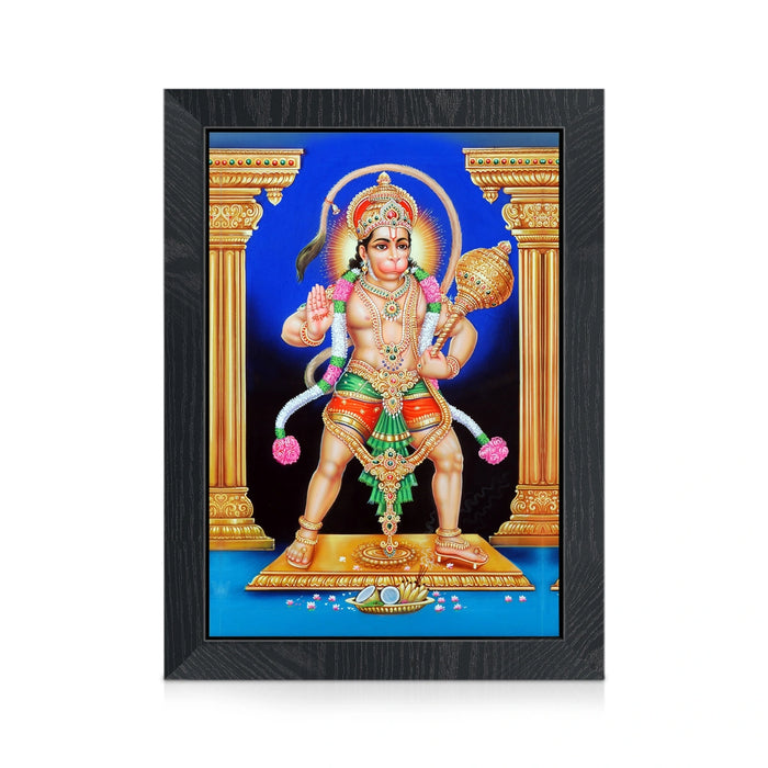 Hanuman Vishwaroopa Photo Frame | Anjaneya Swamy Picture Frame for Home & Pooja Room