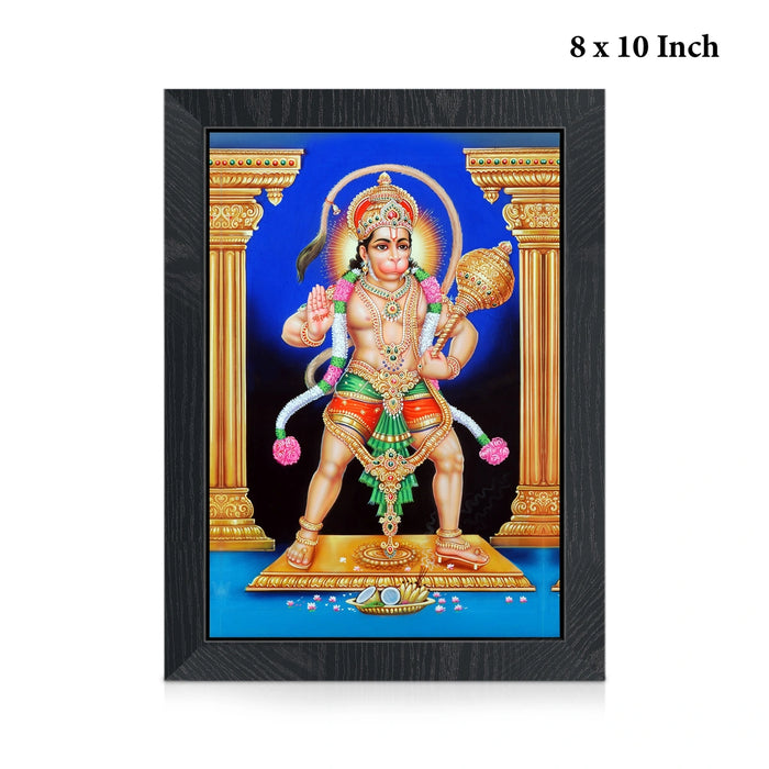 Hanuman Vishwaroopa Photo Frame | Anjaneya Swamy Picture Frame for Home & Pooja Room