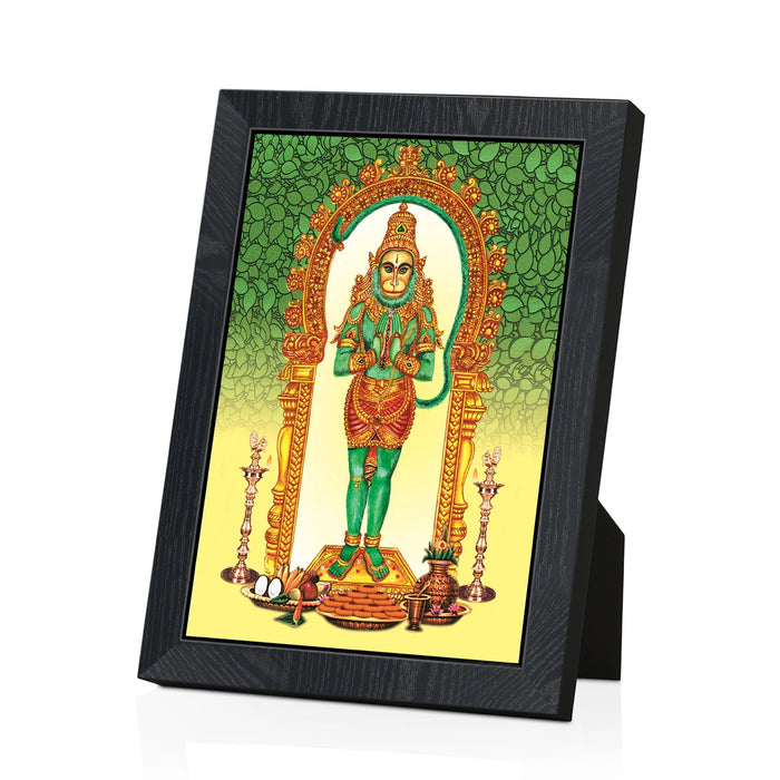 Vinu Anjaneyar Photo Frame | Divine Hanuman Swamy Picture Frame for Pooja Room