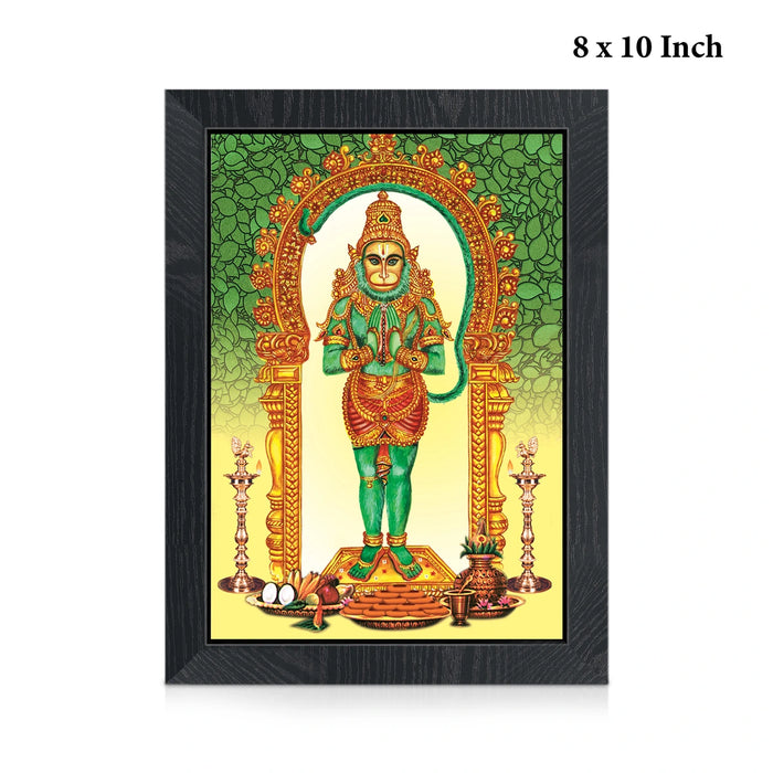 Vinu Anjaneyar Photo Frame | Divine Hanuman Swamy Picture Frame for Pooja Room