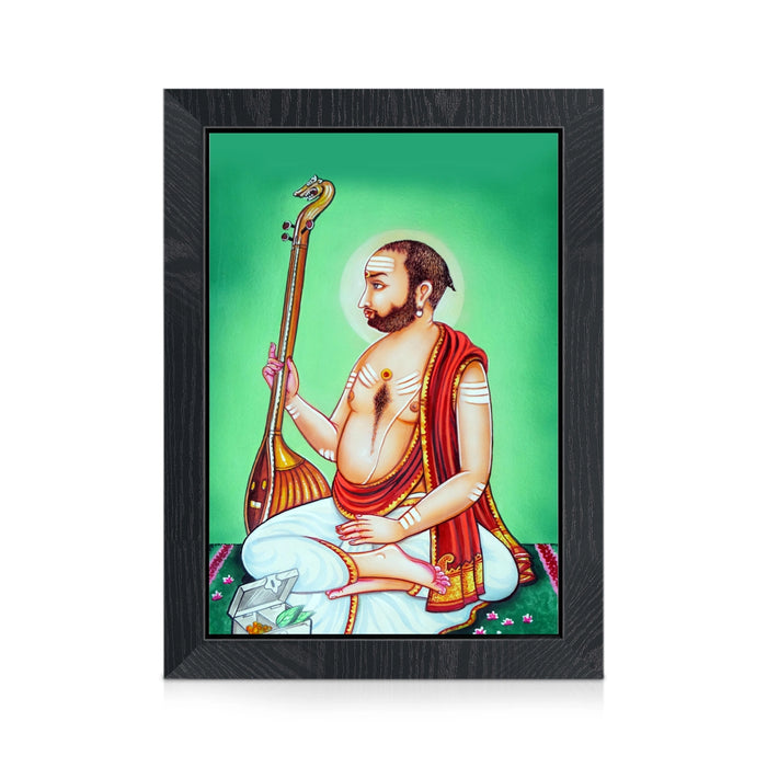 Sri Syama Sastri Photo Frame | Divine Carnatic Music Saint Wall Frame For Pooja Space