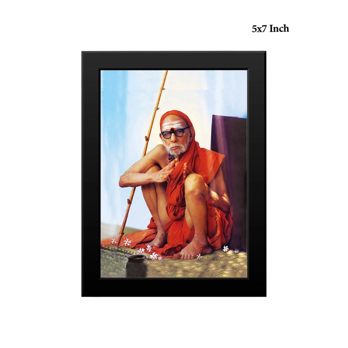 Mahaperiyava Wall Frame | Divine Kanchi Paramacharya Photo Frame for Home & Pooja Room
