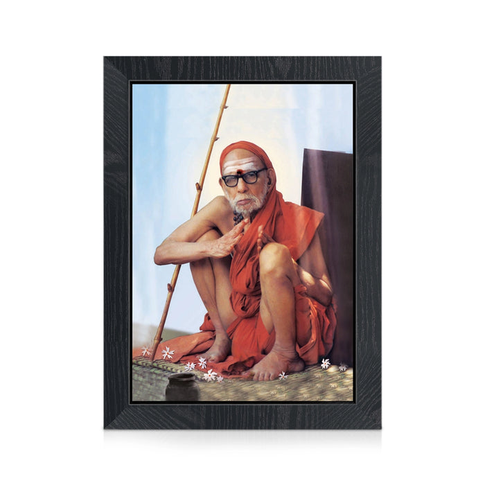 Mahaperiyava Wall Frame | Divine Kanchi Paramacharya Photo Frame for Home & Pooja Room