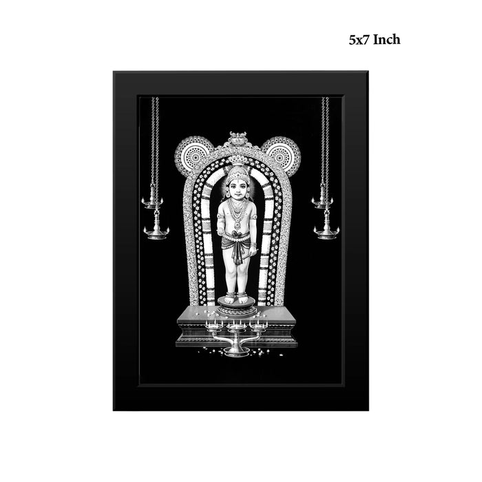 Guruvayurappan Picture Frame | Lord Guruvayur Krishna Photo Frame for Home & Pooja Room