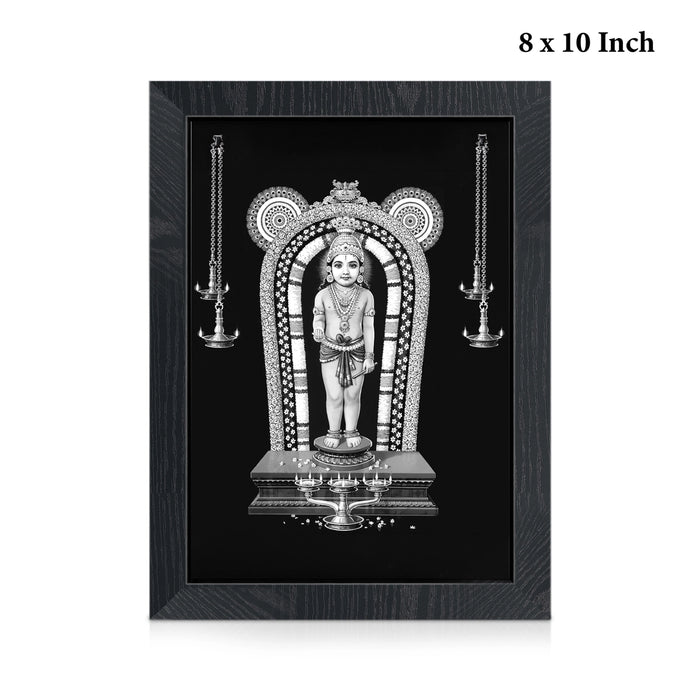 Guruvayurappan Picture Frame | Lord Guruvayur Krishna Photo Frame for Home & Pooja Room