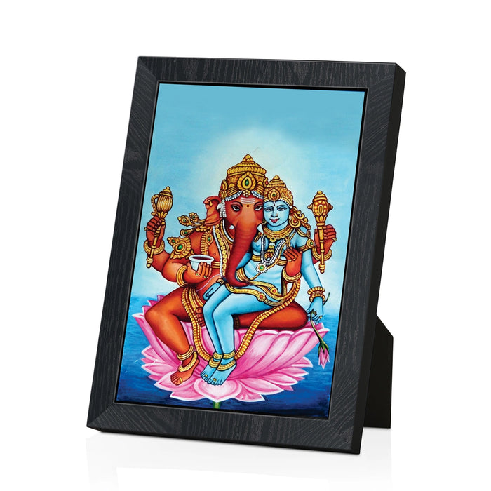 Siddhi Vinayakar Photo Frame | Divine Lord Ganesha Picture Frame for Pooja Room