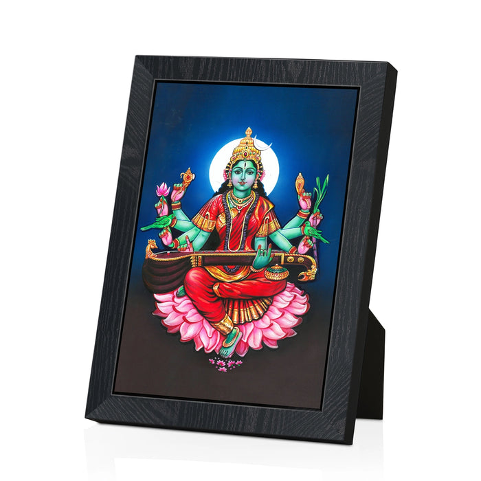 Raja Shyamala Devi Picture Frame | Divine Sri Raja Shyamala Photo Wall Frame for Pooja Room