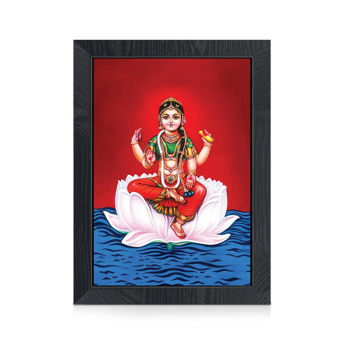 Bala Tripurasundari Photo Frame | Goddess Bala Tripurasundari Wall Frame for Living Room & Pooja Space