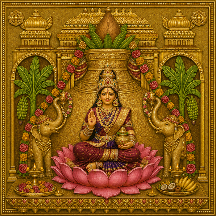 Varalakshmi Photo Frame | Varalakshmi  Photo Frame for Pooja Room