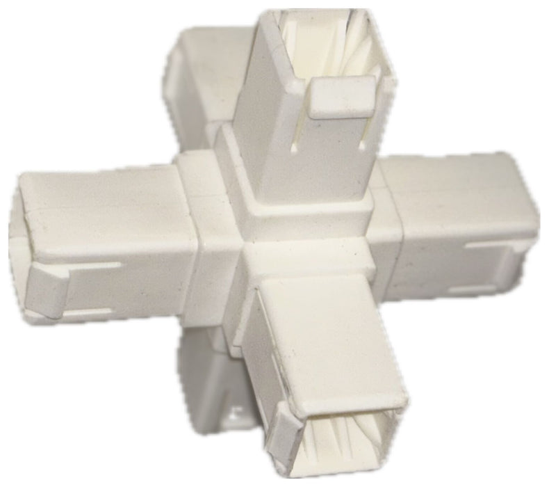 Giri Golu Padi Spare Parts | 6 Way Pipe Joint Connector/ Plastic Golu Stand Accessories