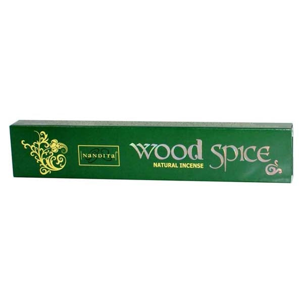Nandita Wood Spice Natural Incense Sticks - 50 Gms | Agarbatti/ Agarbathi/ Scent Sticks For Pooja