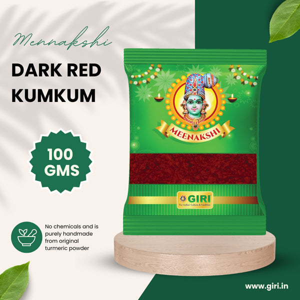 Giri Kumkum | Sindoor/ Kungumam/ Dark Red Colour/ Kumkuma for Pooja